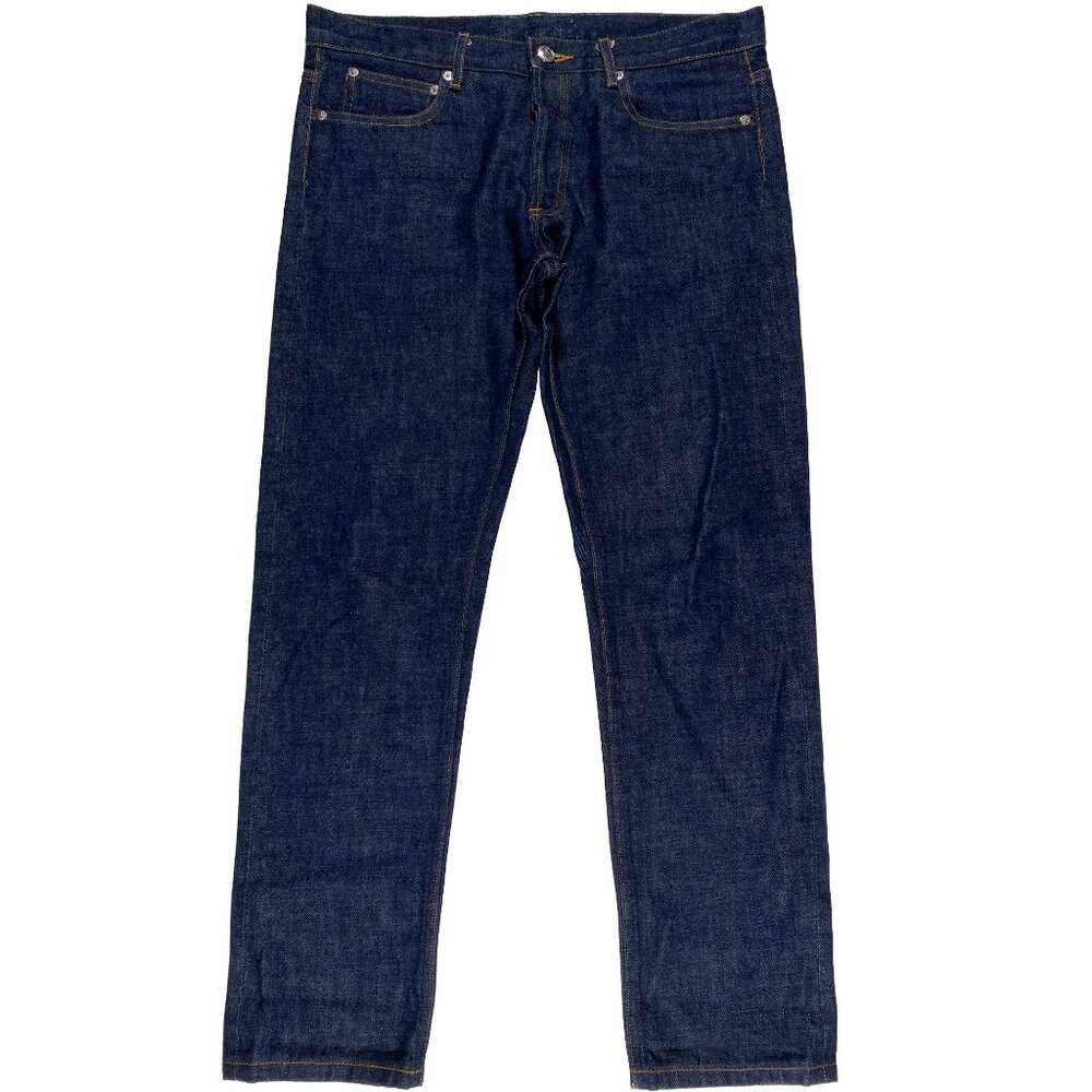 A.P.C. Petit Standard 100% Cotton Raw Selvedge Denim Slim Fit Jeans mens 33x27.5